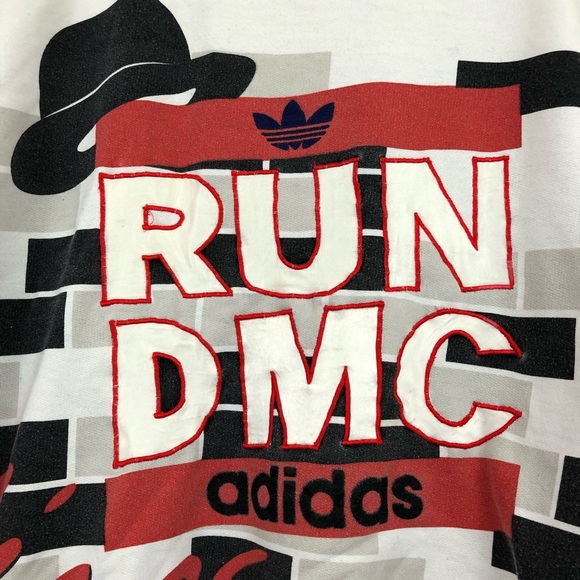 Adidas RUN DMC Vintage 80’s Sweatshirt! - Picture 2 of 6
